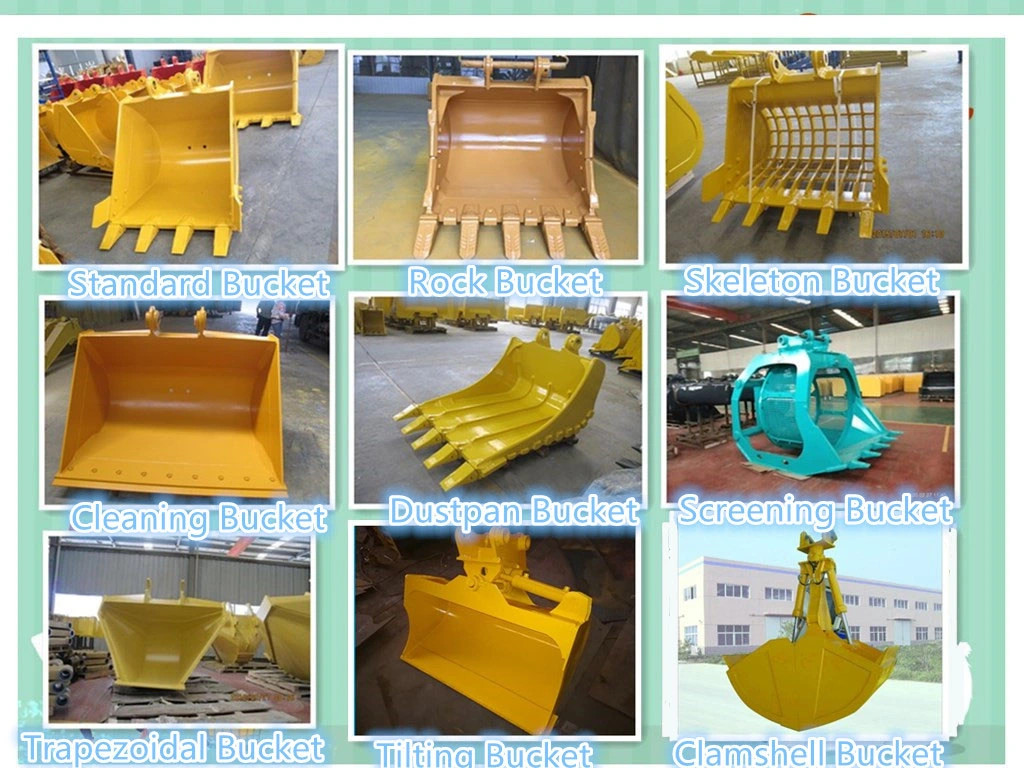 15 Tons Excavator Rotating Screener/Sieving/Mesh Screener Bucket