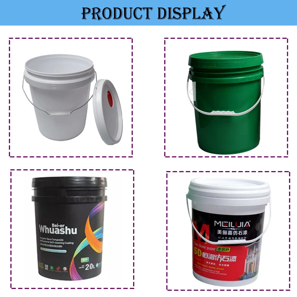 Gallon Plastic Bucket Industrial Plastic Bucket Factory Direct Sales